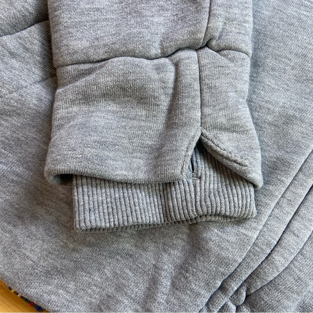 Bench Women's Size XS‎ Grey Fleece Lined Full Zip Sweatshirt - Picture 3 of 10